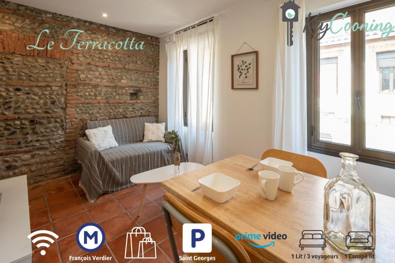 Апартаменты Le Terracotta - Cosy Et Lumineux Тулуза Экстерьер фото
